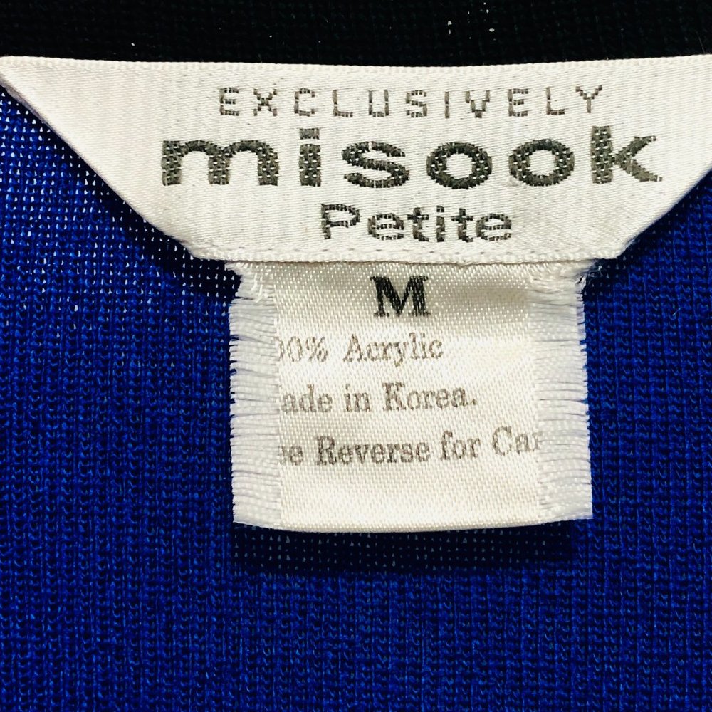 Exclusively Misook Petite Open Front Jacket,Sz M - image 5